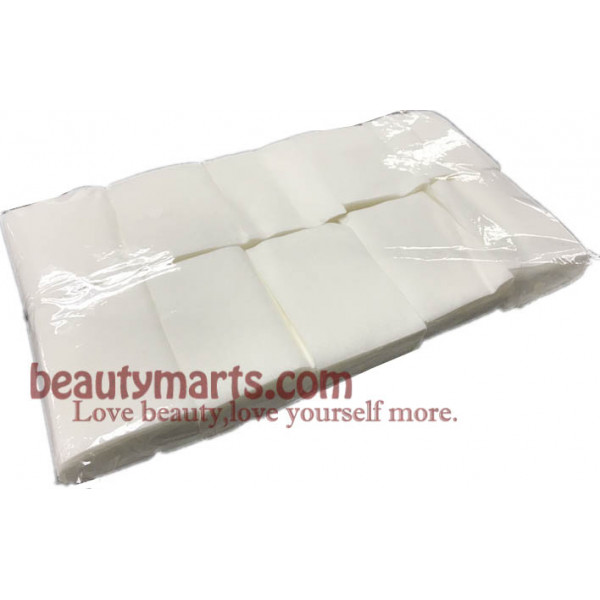 Cotton Pad Nail Art Wipes Acrylic Gel Tips Remover -(1000pcs/pkt)